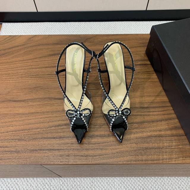 Anderea Wazen film sandals. Absolutely stunning, they look incredible on the fee