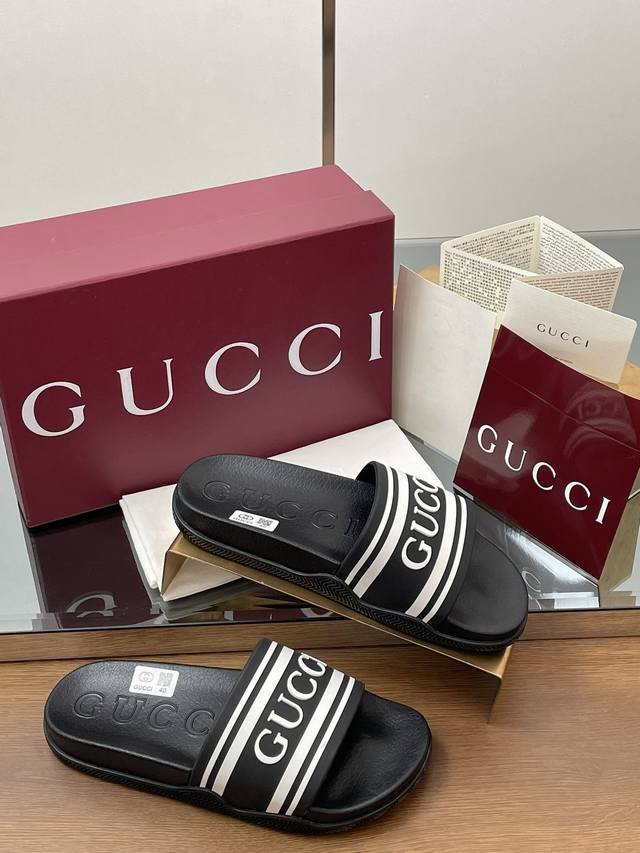 Gucci Game series best-selling couple's sandals. These new thick-soled slippers