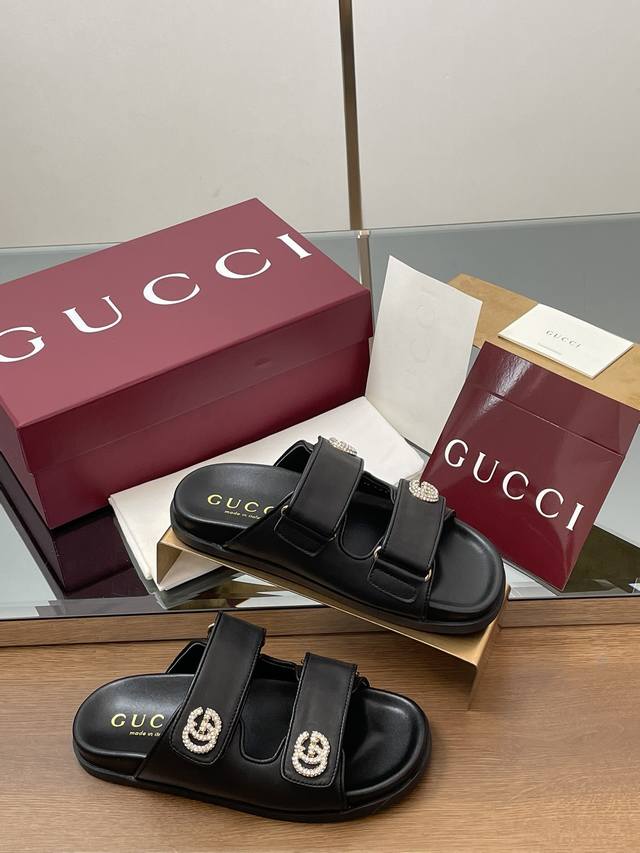 New summer model Gucci high-end boutique Gucci early spring series decorated wit