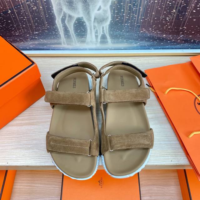 factory men's size +50 Hermes market's highest version pure handmade shoes top p