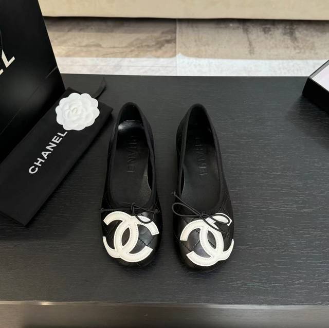 Chane* | Chanel's classic vintage holiday-inspired Mary Jane doll-toe shoes. Thi