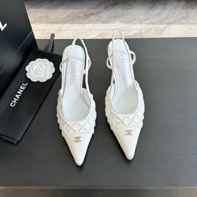 Shopping-level Chanel 24Ss new spring/summer Pearl Handcrafted Series silk autum