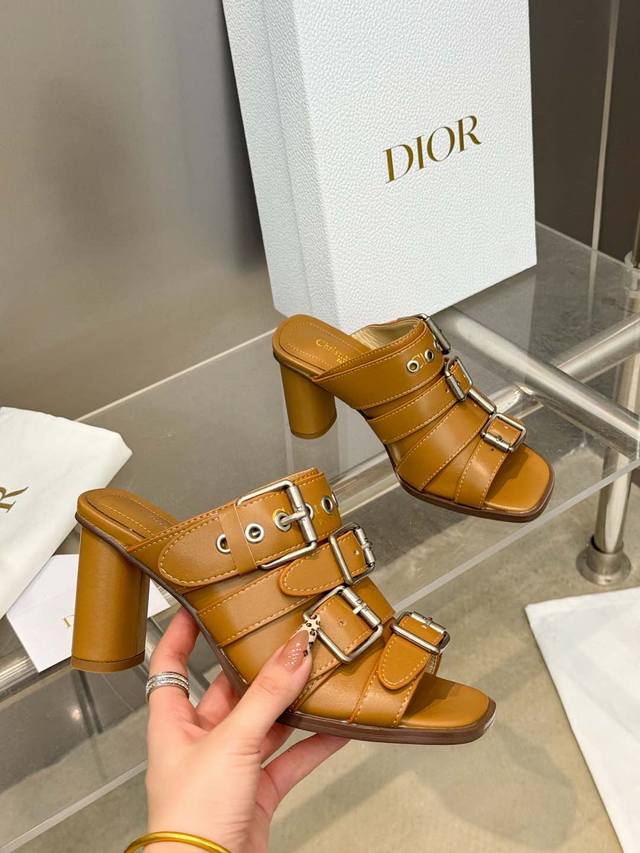 Factory Price Pp: Dior Dior 2025 Spring and Summer New D-Avenue Series High-heel