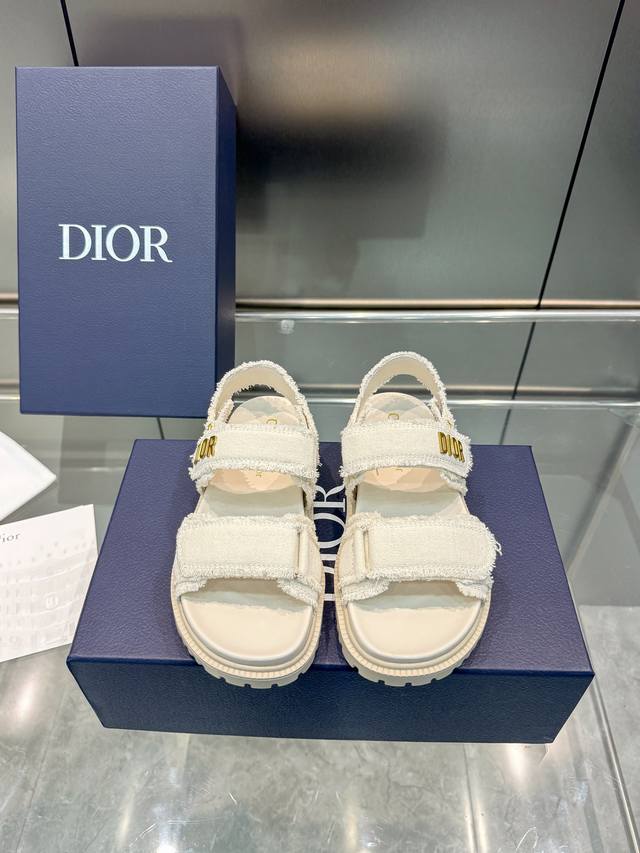 Factory Price: P. These Dioract canvas sandals are embellished with tassel trim