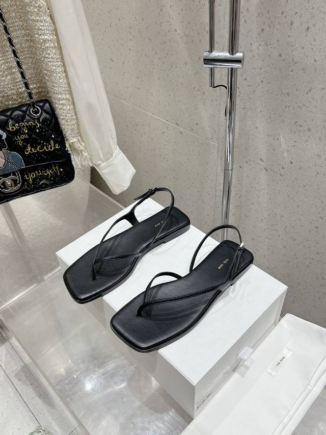 Premium Edition Therow's latest thong sandals are from a young American brand. N