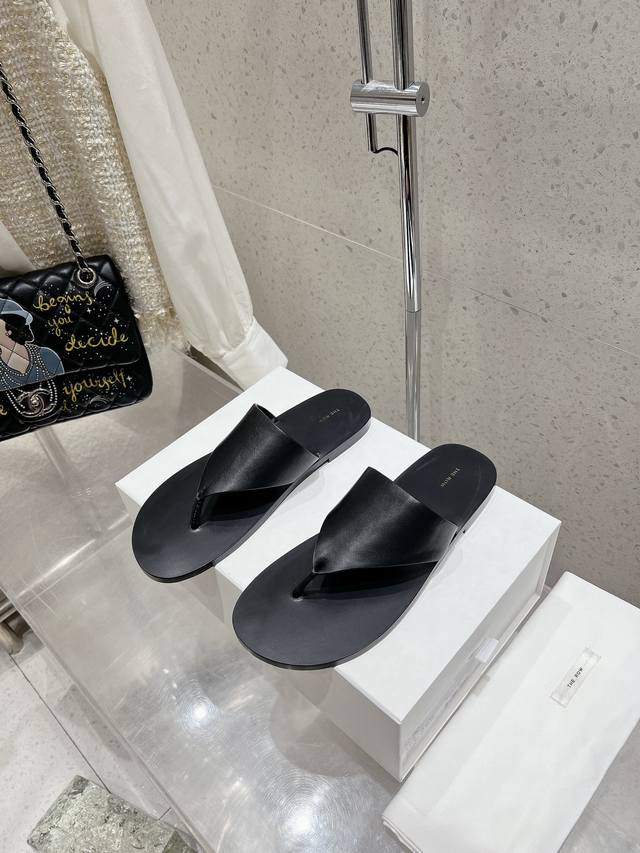 Premium Edition Therow's latest flip-flops are from a young American brand. Need