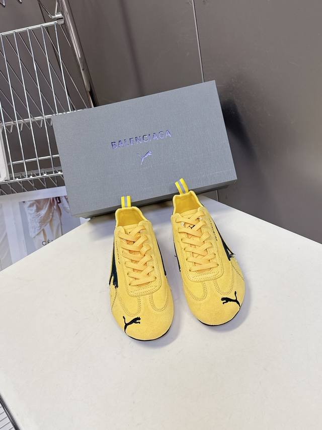 Balenciaga and Puma's latest collaboration, the Dexterity shoe, is a couple's pa