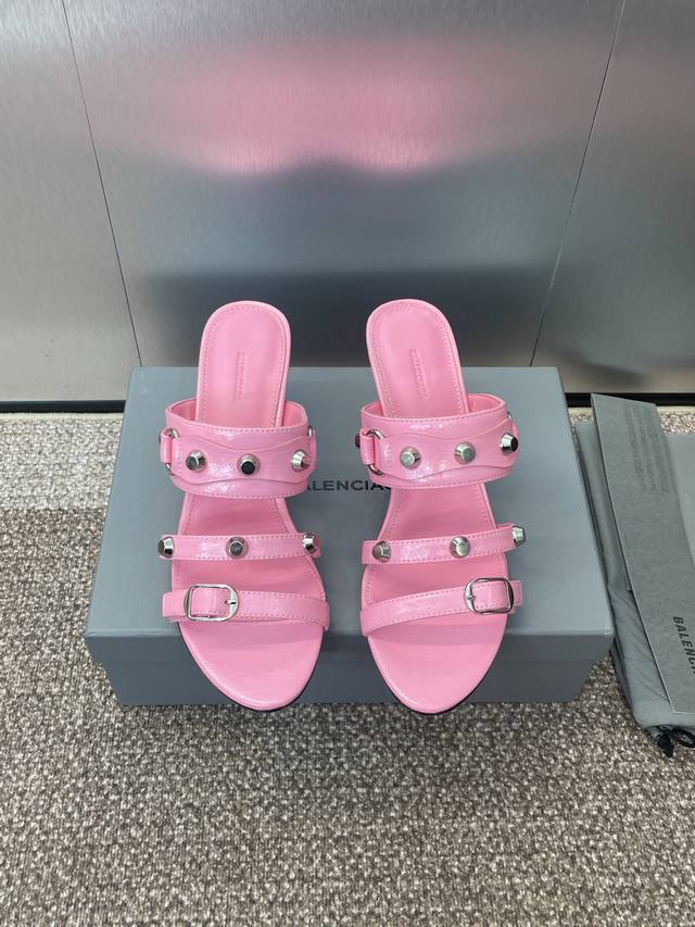 Factory P price P Balenciaga 2025 counter spring and summer new jelly color roun