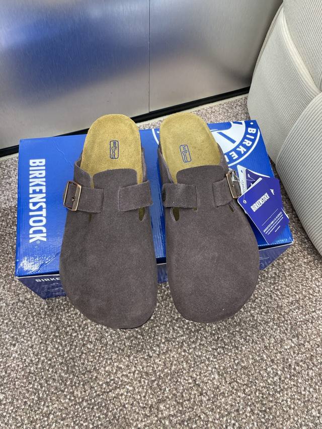 Factory Price P Birkenstock Spring/Summer Couple Beach Shoes Flat-soled Hardware