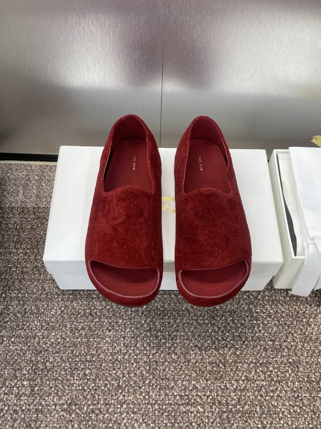 Factory P price P The Row 2025 Spring and Summer new ballet women's shoes flat r