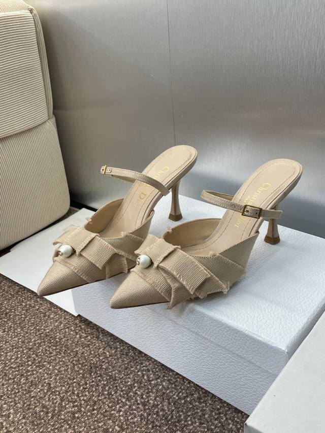 Factory P Price P J'adior Webbing Women's Shoes Dior Dior 2025 Spring and Summer