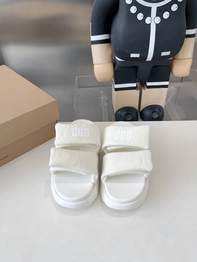 Factory Ugg cloud thick-soled slippers, the feeling of stepping on shit makes yo