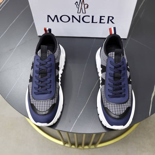 Moncler - Upper: Branded fabric and leather - Lining: Comfortable and breathable