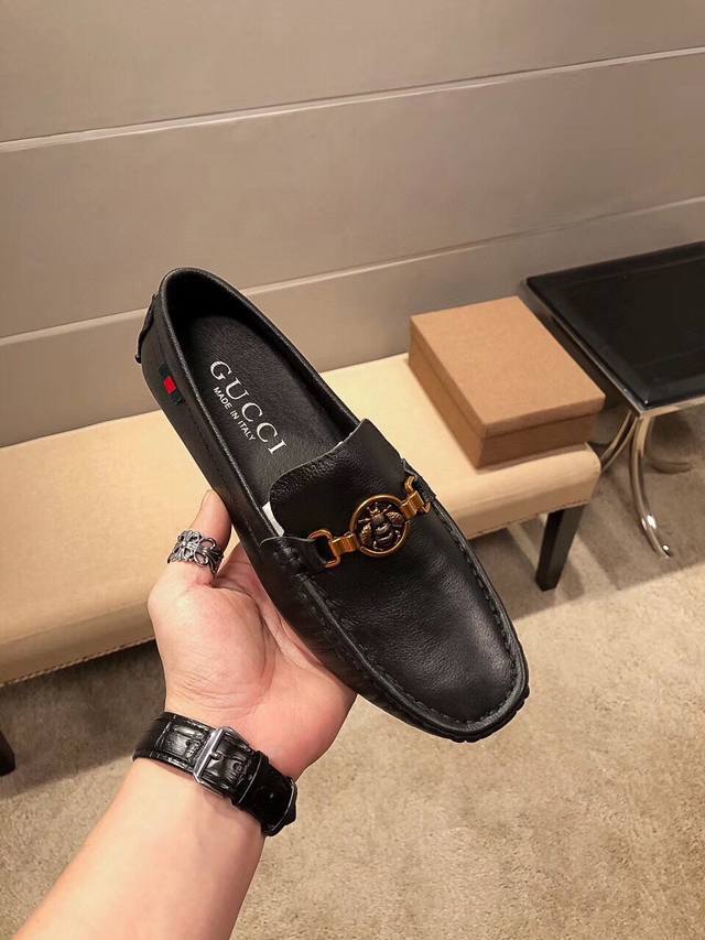 Gucci Official Flagship Store Gommino shoes ~ Four-season trendy shoes counter q