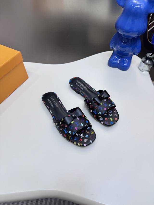Manufacturer: Lv Louis Vuitton x Tm 6Am Takashi Murakami Collaboration Sandals w