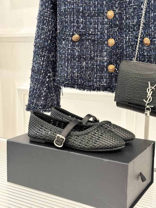 Factory Price Alaia | Every detail of Alaia's classic hollow woven Mary Jane sho