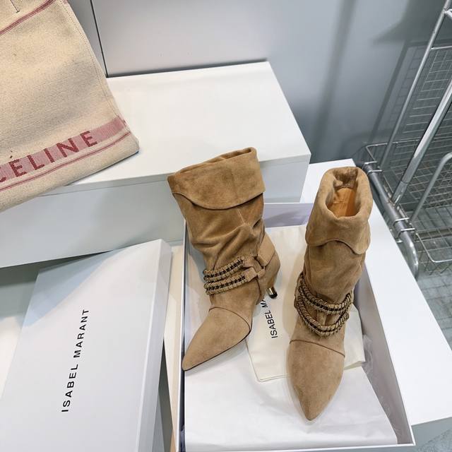 High-quality factory boots! Top-quality Isabel Marant 25Ss Fall/Winter runway-st