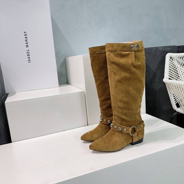 High-quality factory boots! Top-quality Isabel Marant 25Ss autumn/winter hardwar
