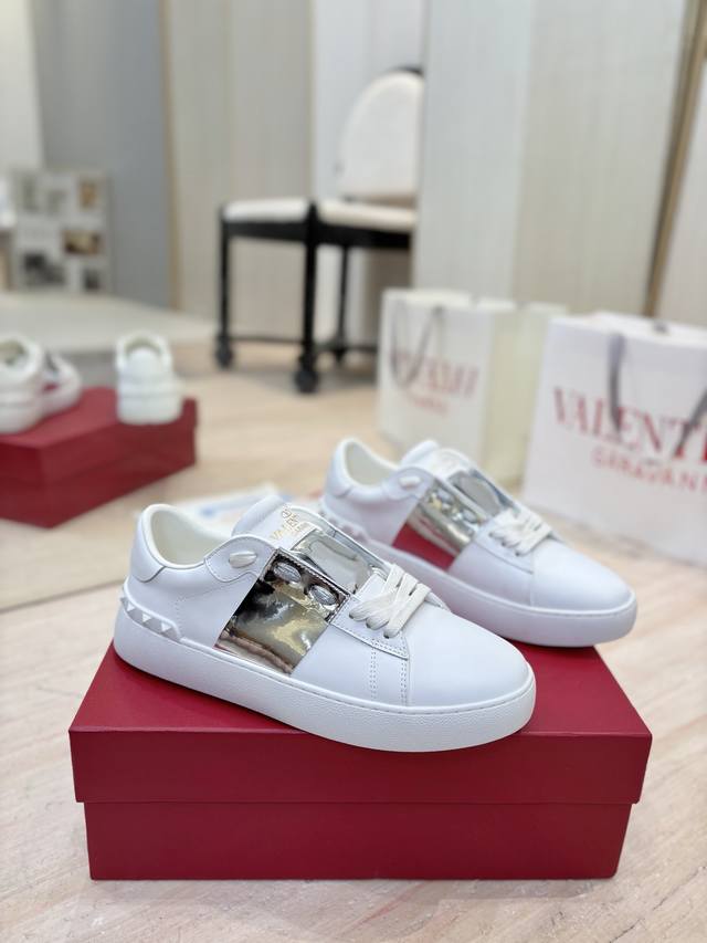 factory P price top series Valentino Valentino Garavani Open Disco rivet thick-s