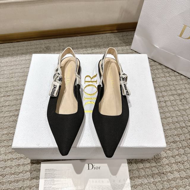 Purchasing agent level! The Dior J'adior slingback flats are a prime example of