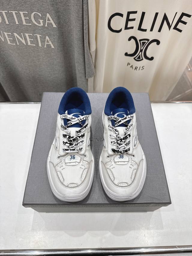 a high-end version, factory-issued men's size +10, Balenciaga Hamptons Worn-Out