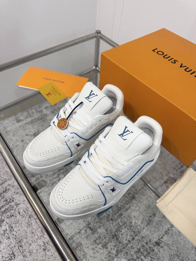Premium Edition: Couple's LV Louis Vuitton Trainer series casual sneakers and sk