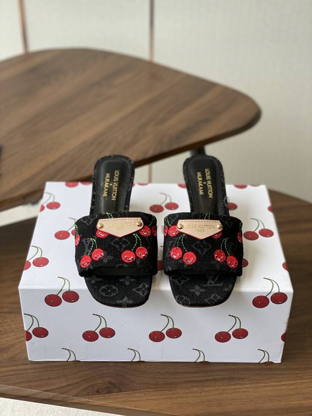 Lv Ss25 New Arrival ~ These Lily sandals are from the Louis Vuitton x Takashi Mu