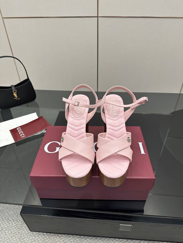Gucci's latest platform sandals for summer 2025 showcase the brand's heritage an