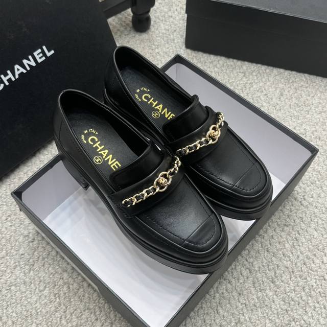 Chanel Autumn/Winter 2024 new thick-soled women's shoes, look great with any sty