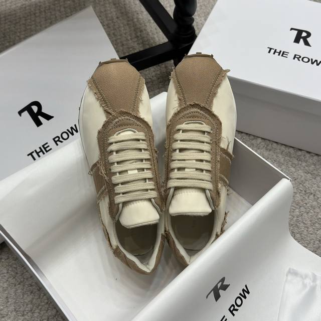 Shopping-level The Row niche brand Mica series cashmere nylon retro casual Forre