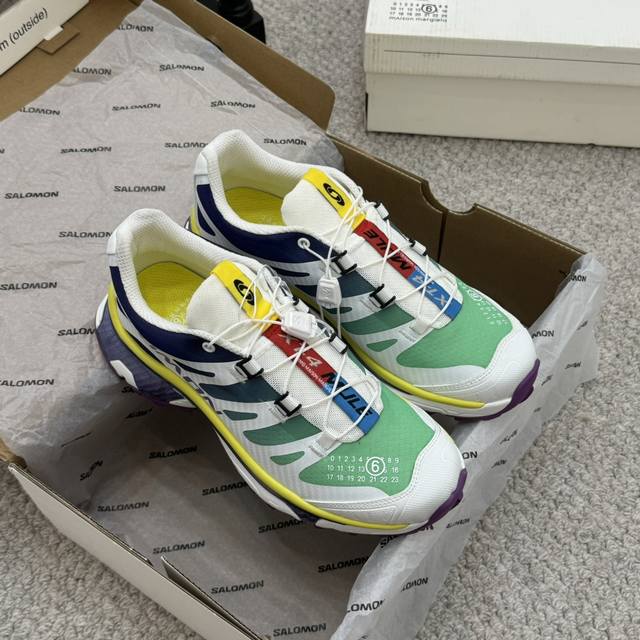 Salomon x Mm6 Margiela collaboration X-Alp series couple's outdoor casual sneake