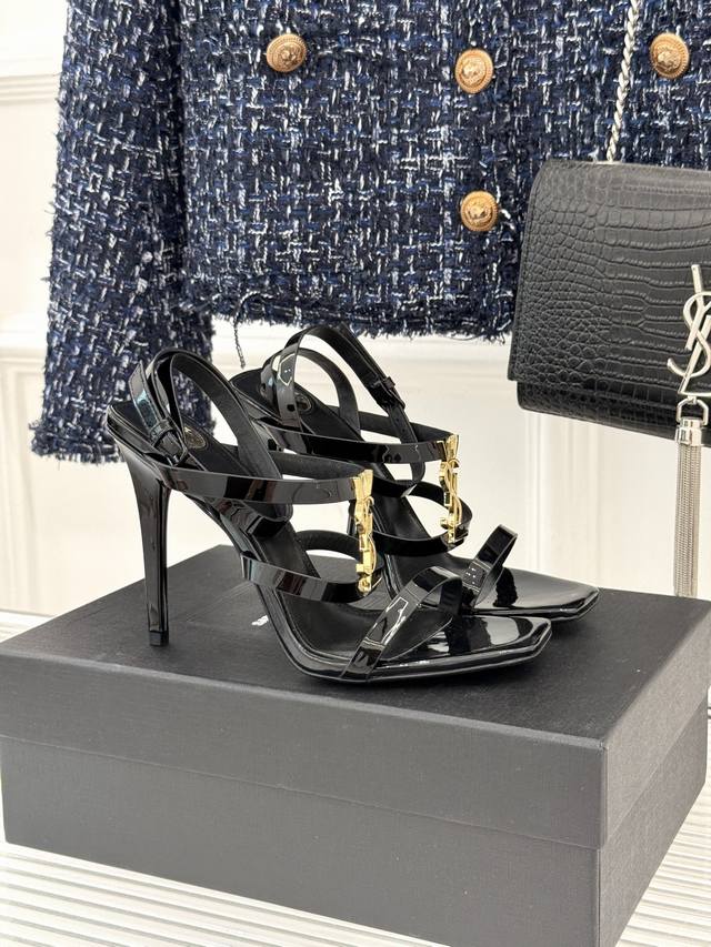 Factory Price Saint Lauren*Ysl Saint Laurent Classic High Heel Sandals These san