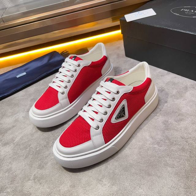 Thick-soled Prada, a popular and trendy style from the Prada brand, featuring a