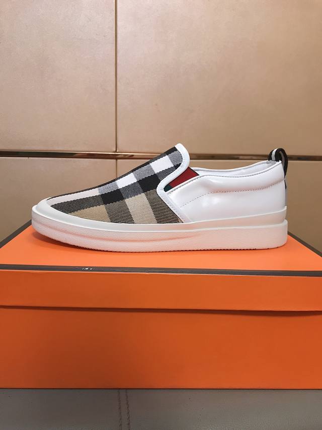 factory price P Burberry latest casual fashion men's shoes, popular version of t