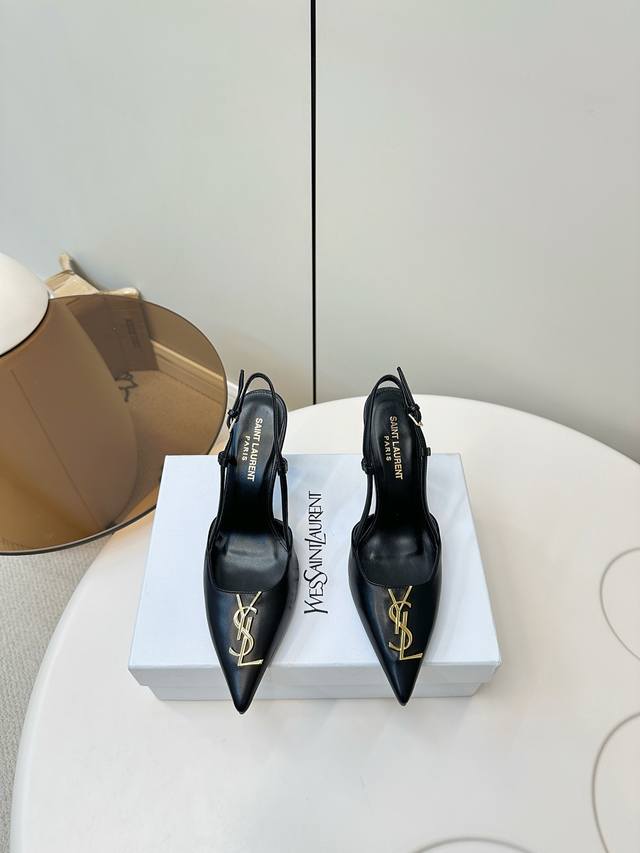 Saint Laurent YSL Sexy High-Heeled Sandals. The new Saint Laurent high-heeled sa