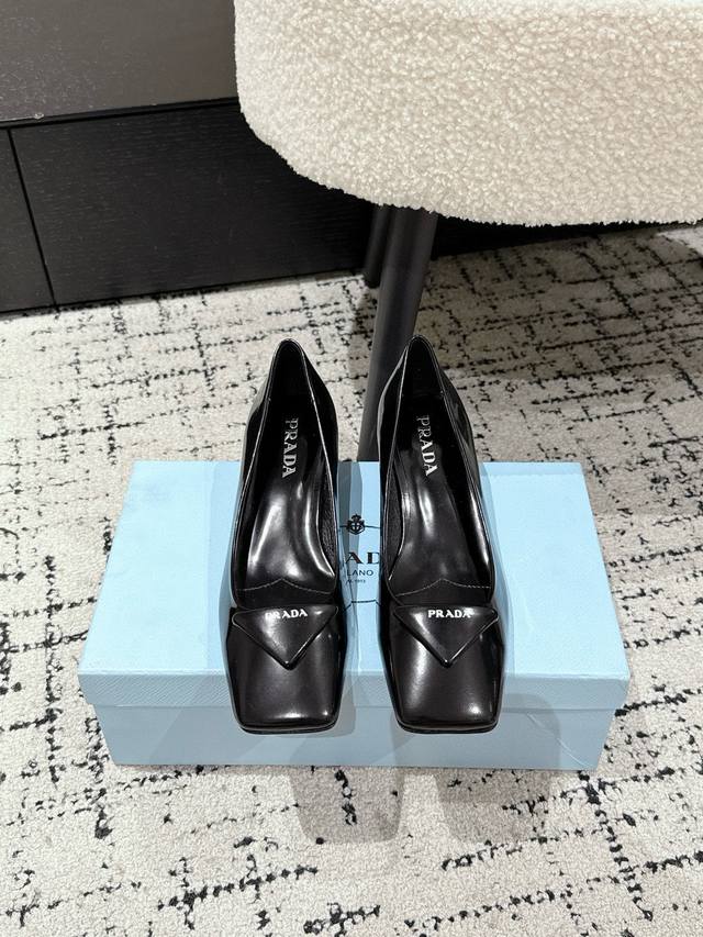 Prada 25 Early Spring Mary Jane Sandals. These elegantly designed high heels wit