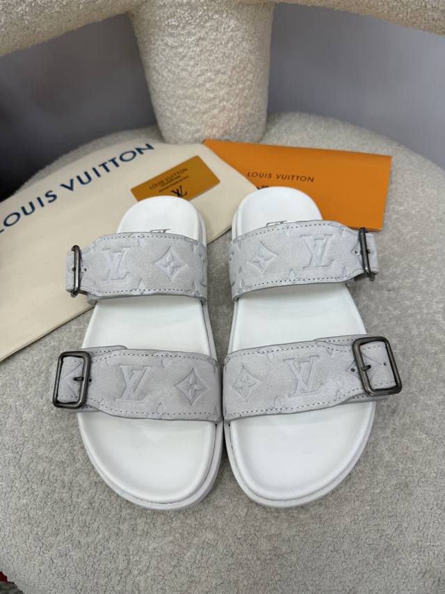 Top quality Louis Vuitton Ss25 New Arrival ~ Louis Vuitton's new printed slipper