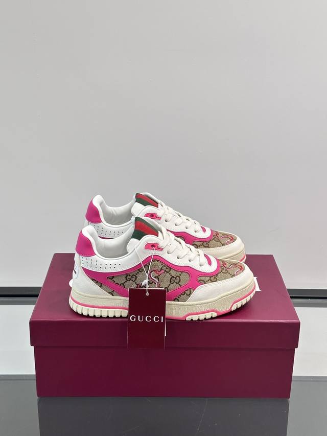 Sabato De Sarno's sneaker for Gucci, celebrates the Year of the Snake. The Re-We