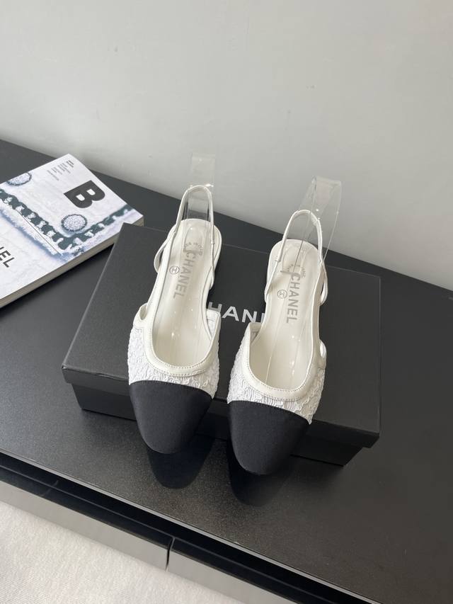 Chanel Spring/Summer 25 new block-heeled shoes, a one-to-one replica of the orig
