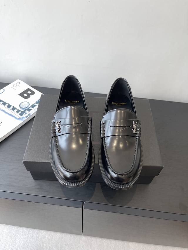 Saint Laurent classic loafers are incredibly popular. We custom-make each piece'