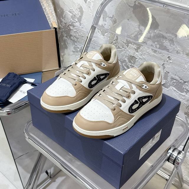 Men's Top-tier, premium-selling Diorkaws collaboration, limited edition B57 low-