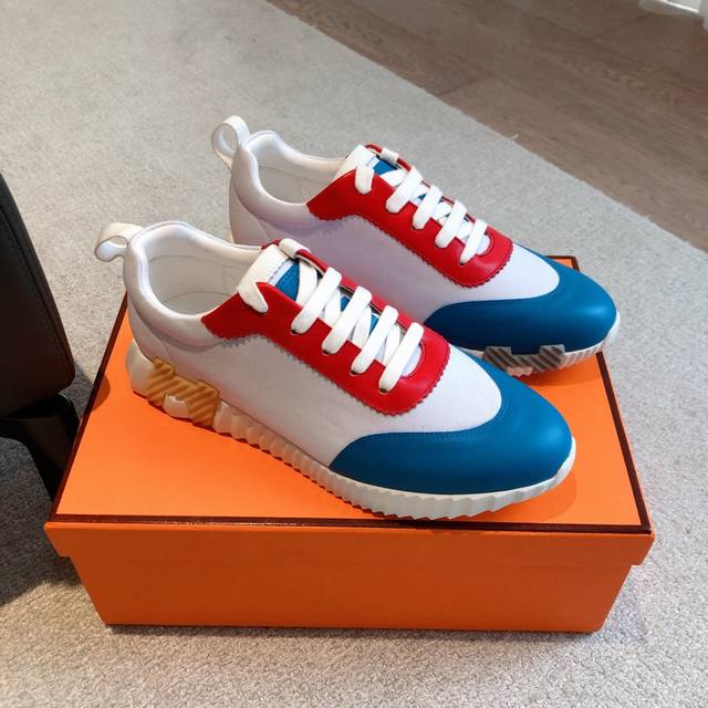 Herme S 25 new sneakers H family 202 mouth Giga sneakers new arrival increased b