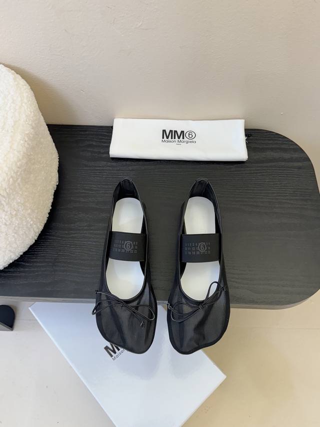 Maison Margiel* Margiela Mm6 mesh ballet flats Mm6 adhere to Maison Margiela's a