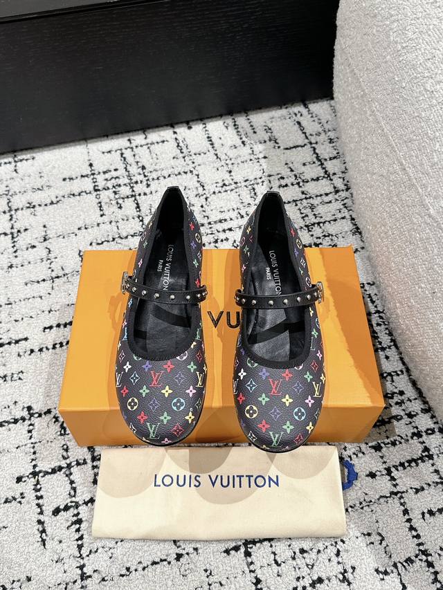 Louis Vuitton LV Louis Vuitton 25 Spring/Summer latest Mary Jane single shoes ar