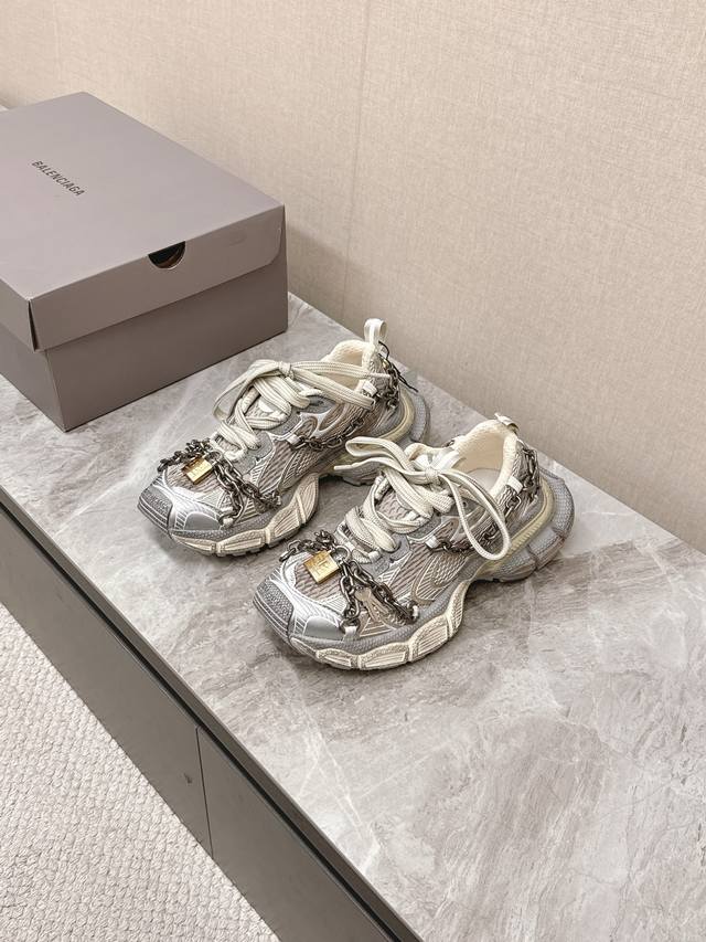 Balenciaga 3Xl Sneaker series couple's chain dad sneakers, originally purchased,
