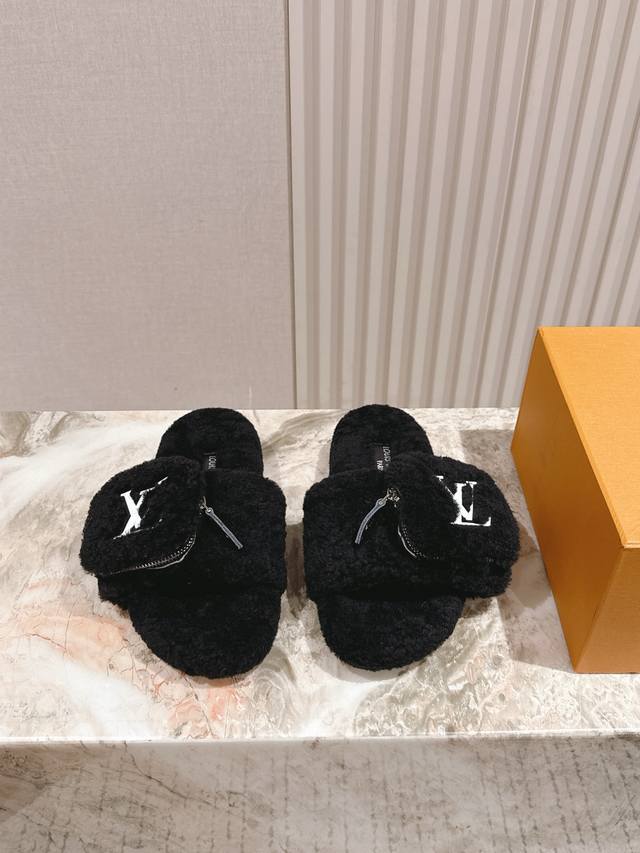 Lv 25 early fall new classic wool slippers, I'm still willing to buy them once I