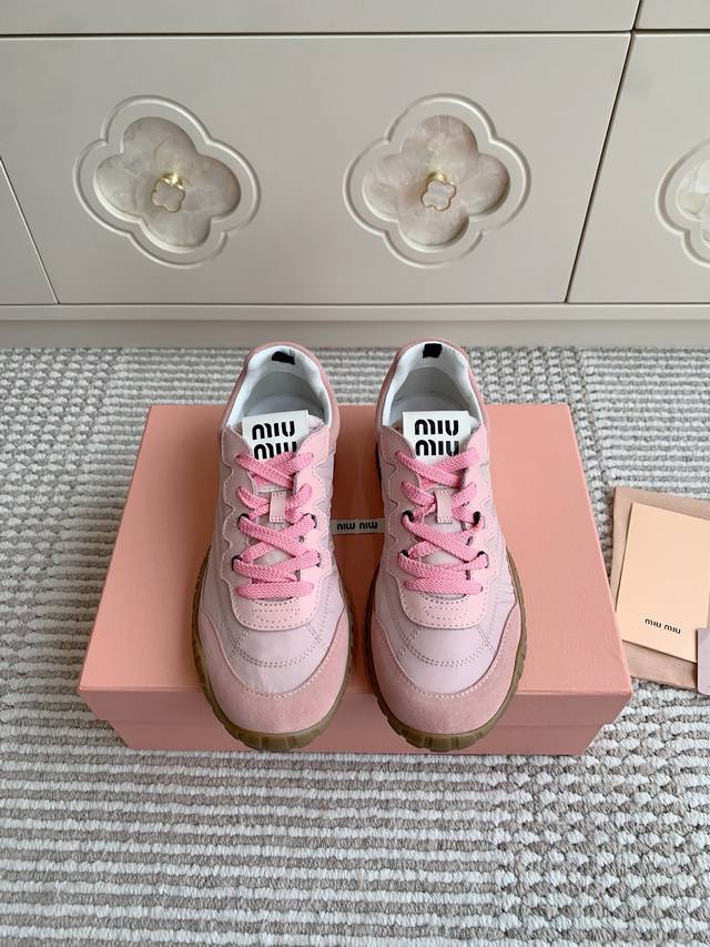 Shopping-level Miu Miu 25 Spring/Summer Tyre, a new biscuit shoe and a casual sn