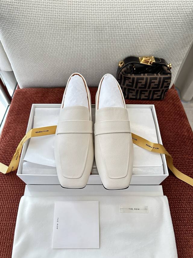 Made in Dongguan* 25Ss New Minimalist Square Toe Loafers | Original Purchased an
