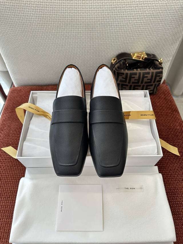 Made in Dongguan* 25Ss New Minimalist Square Toe Loafers | Original Purchased an