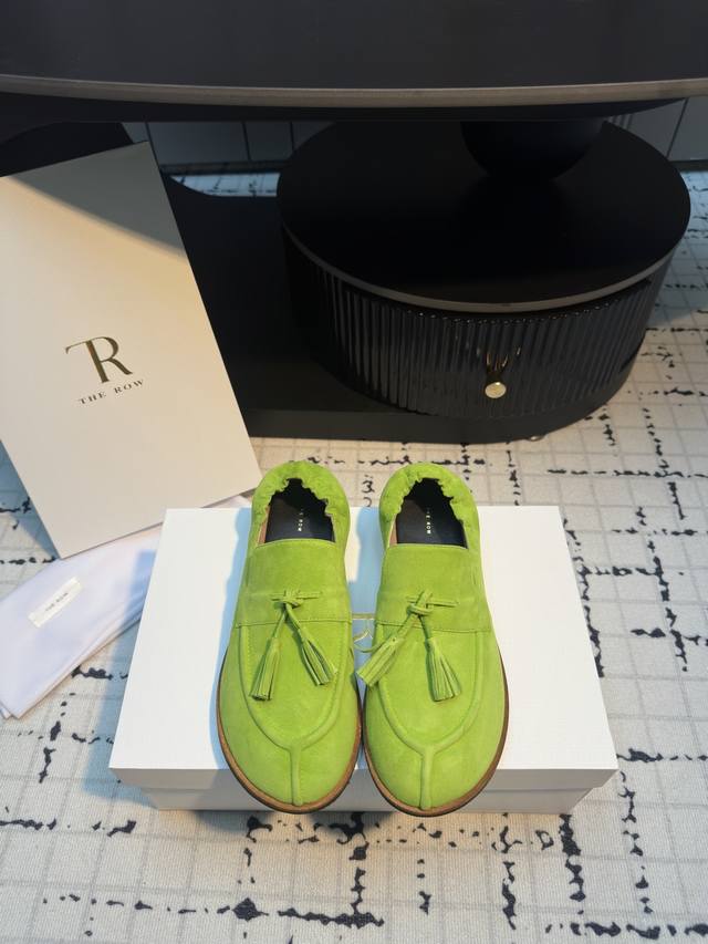 The Row slip-on tassel loafers. I fell in love with them the moment I saw them.